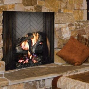 Stock Image - Majestic Ashland Wood-Burning Fireplace Majestic Wood Fireplace - Chimney Doctors of Colorado