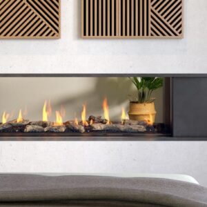 Stock Image - Regency - City Series Seattle See-Through 60  Gas Fireplace Regency - Chimney Doctors of Colorado