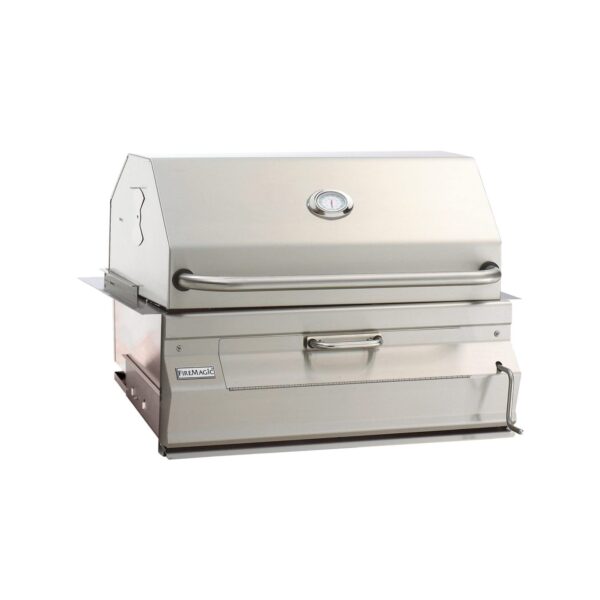 Stock Image - Fire Magic - 24inch Built-in Charcoal Grill Fire Magic - Chimney Doctors of Colorado