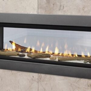 Stock Image - Majestic Echelon II See-Through Direct Vent Gas Fireplace Majestic Gas Fireplace - Chimney Doctors of Colorado