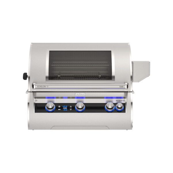 Stock Image - Fire Magic - Echelon E660i Built-In Grill With Digital Thermometer Fire Magic - Chimney Doctors of Colorado