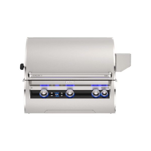 Stock Image - Fire Magic - Echelon E660i Built-In Grill With Digital Thermometer Fire Magic - Chimney Doctors of Colorado