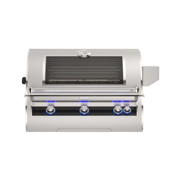 Stock Image - Fire Magic - Echelon E790i Built-In Grill Analog Thermometer Fire Magic - Chimney Doctors of Colorado