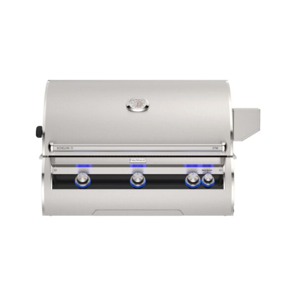Stock Image - Fire Magic - Echelon E790i Built-In Grill Analog Thermometer Fire Magic - Chimney Doctors of Colorado