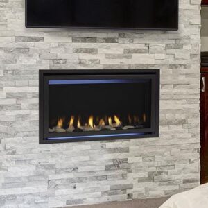 Stock Image - Majestic Jade Series Gas Fireplace Majestic Gas Fireplace - Chimney Doctors of Colorado