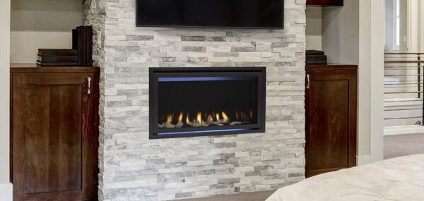 Stock Image - Majestic Jade Series Gas Fireplace Majestic Gas Fireplace - Chimney Doctors of Colorado