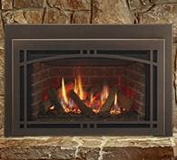 Stock Image - Majestic Ruby Series Direct Vent Gas Fireplace Insert Majestic Gas Insert - Chimney Doctors of Colorado