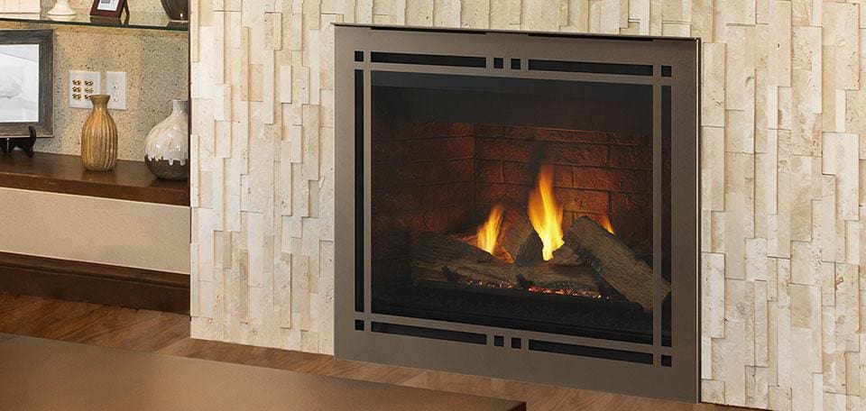 Stock Image - Majestic Meridian Series DV Gas Fireplace Majestic Gas Fireplace - Chimney Doctors of Colorado