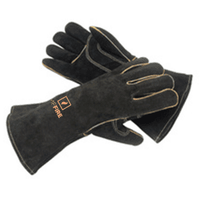 Stock Image - MF Fire - Fire Pit and Wood Stove Gloves MF Fire - Chimney Doctors of Colorado