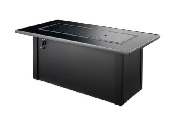 Stock Image - The Outdoor GreatRoom - Monte Carlo Linear Gas Fire Pit Table The Outdoor Greatroom Company Gas Fire Table - Chimney Doctors of Colorado