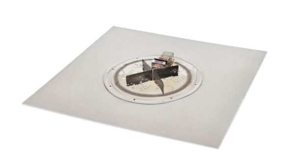Stock Image - The Outdoor GreatRoom - 24" x 24" Square Crystal Fire Plus Gas Burner Insert and Plate Kit The Outdoor Greatroom Company Gas Burner Insert - Chimney Doctors of Colorado