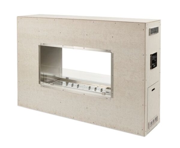 Stock Image - The Outdoor GreatRoom - 40" Linear Ready-to-Finish See-Through Gas Fireplace with Direct Spark Ignition (LP) The Outdoor Greatroom Company Gas Linear Fireplace & Outdoor Fire - Chimney Doctors of Colorado