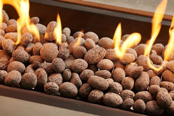 Stock Image - The Outdoor GreatRoom - Tumbled Lava Rock The Outdoor Greatroom Company Media - Chimney Doctors of Colorado