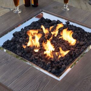 Stock Image - The Outdoor GreatRoom - Black Lava Rock The Outdoor Greatroom Company Media - Chimney Doctors of Colorado