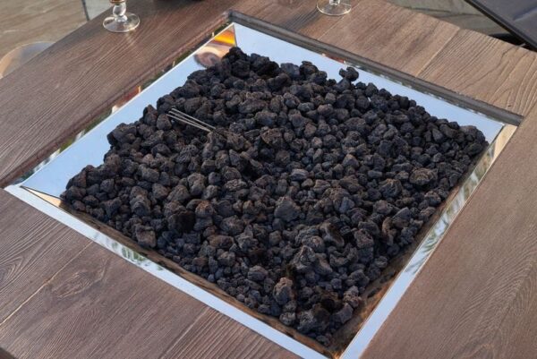 Stock Image - The Outdoor GreatRoom - Black Lava Rock The Outdoor Greatroom Company Media - Chimney Doctors of Colorado
