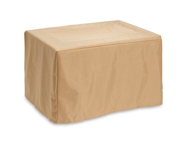 Stock Image - The Outdoor GreatRoom - 52" x 40" Protective Cover for Alcott Fire Table The Outdoor Greatroom Company Fire Pit Cover - Chimney Doctors of Colorado
