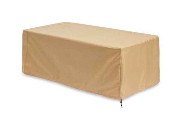 Stock Image - The Outdoor GreatRoom - 52" x 32.83" Protective Cover for Brooks and Kenwood Rectangular Fire Tables The Outdoor Greatroom Company Fire Pit Cover - Chimney Doctors of Colorado