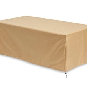 Stock Image - The Outdoor GreatRoom - 66" x 55" Protective Cover for Uptown Fire Table The Outdoor Greatroom Company Fire Pit Cover - Chimney Doctors of Colorado