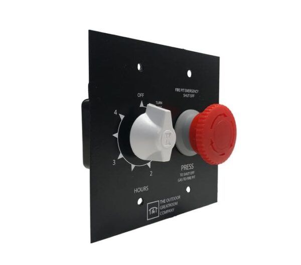 Stock Image - The Outdoor GreatRoom -  4-Hour Timer with E-Stop for Direct Spark Ignition System The Outdoor Greatroom Company Fire Pit Accessory - Chimney Doctors of Colorado