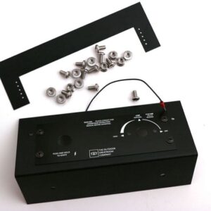Stock Image - The Outdoor GreatRoom - 7.5" x 2.75" Do-it-Yourself Control Panel Kit for Crystal Fire Plus Gas Burners The Outdoor Greatroom Company Fire Pit Accessory - Chimney Doctors of Colorado
