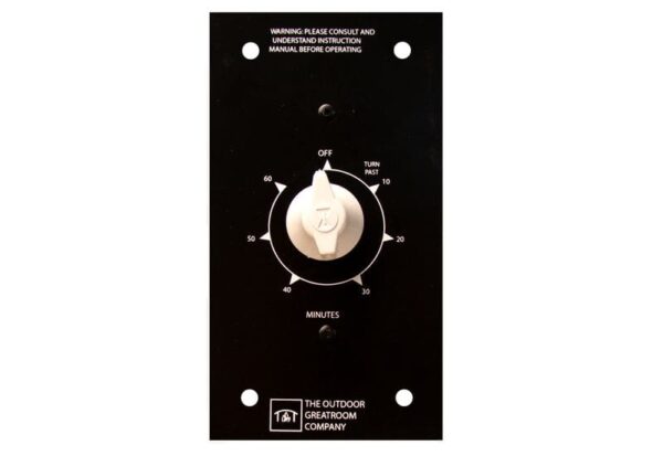 Stock Image - The Outdoor GreatRoom - 60-Minute Timer for Direct Spark Ignition System The Outdoor Greatroom Company Fire Pit Accessory - Chimney Doctors of Colorado